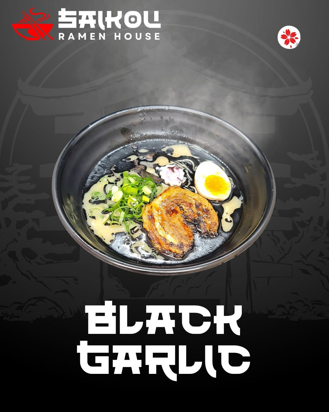 Black Garlic ramen